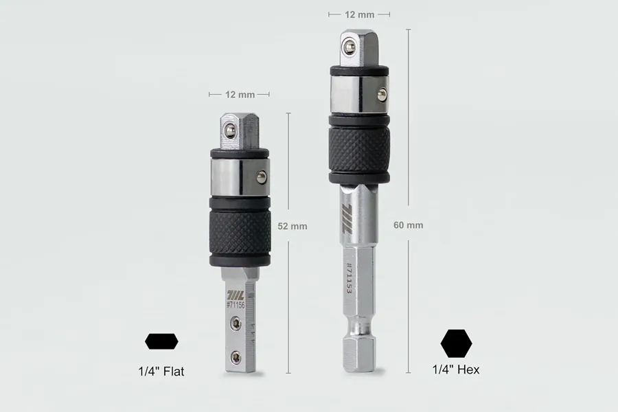 The 711L EDC 2-in-1 Inline Bit Socket Adapter Series-01