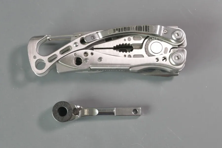 The 711L EDC ratchet wrench for Leatherman has high torque & high compatibility