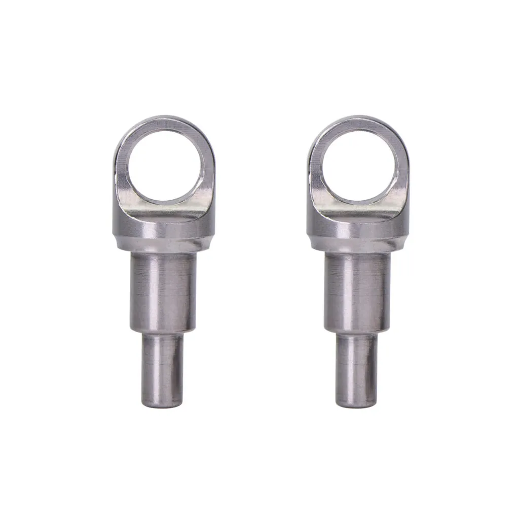711L Keyring Loop Duo dual adapter front view for 1/4 inch and 4mm bit tools