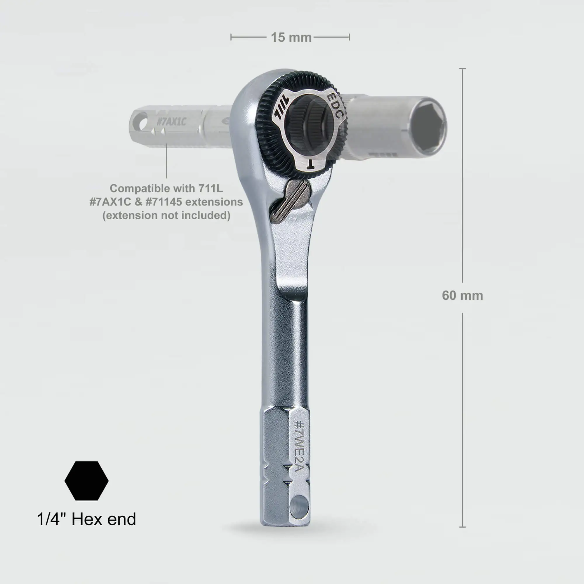 EDC Ratchet Wrench MK2-2