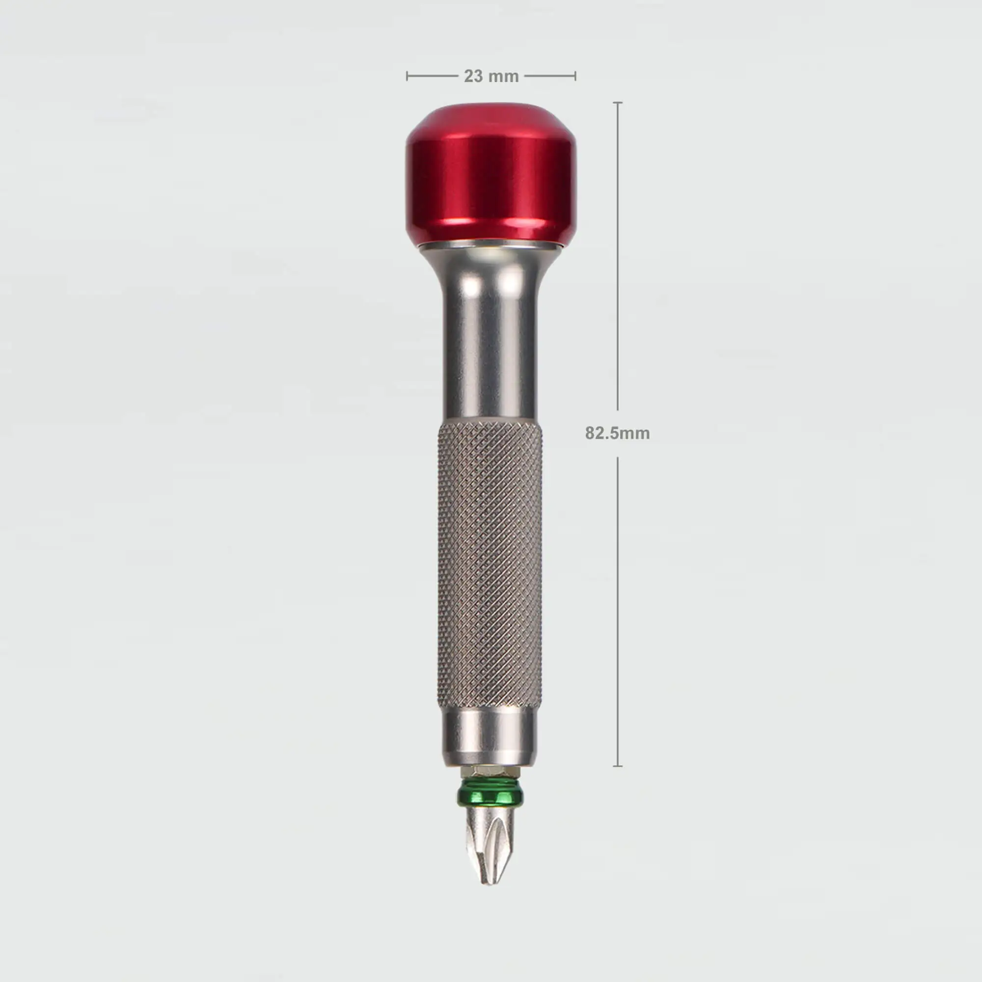 Lollipop Bit Driver-ALuminum Space Gray-Red-2