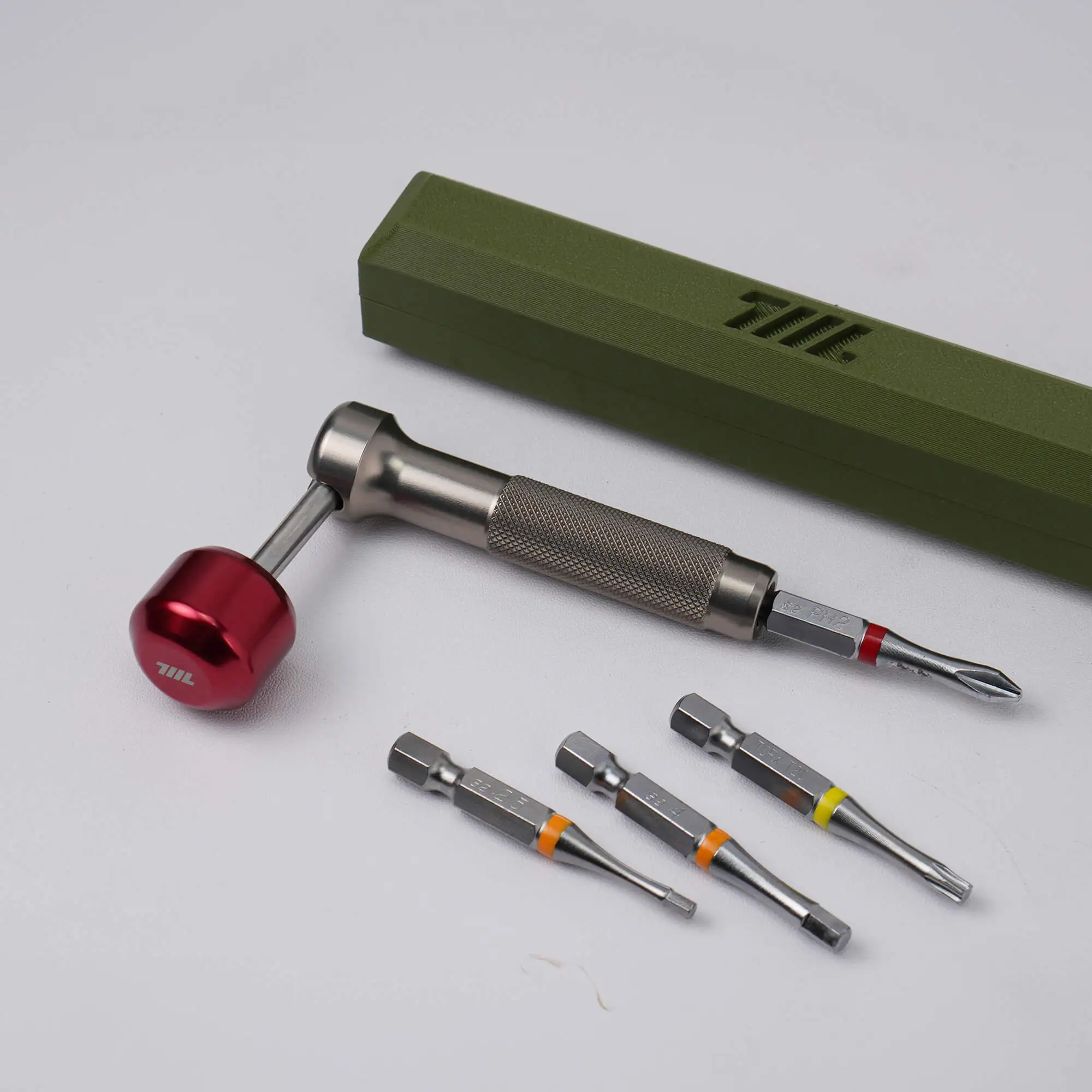 Lollipop Bit Driver-ALuminum Space Gray-Red-6