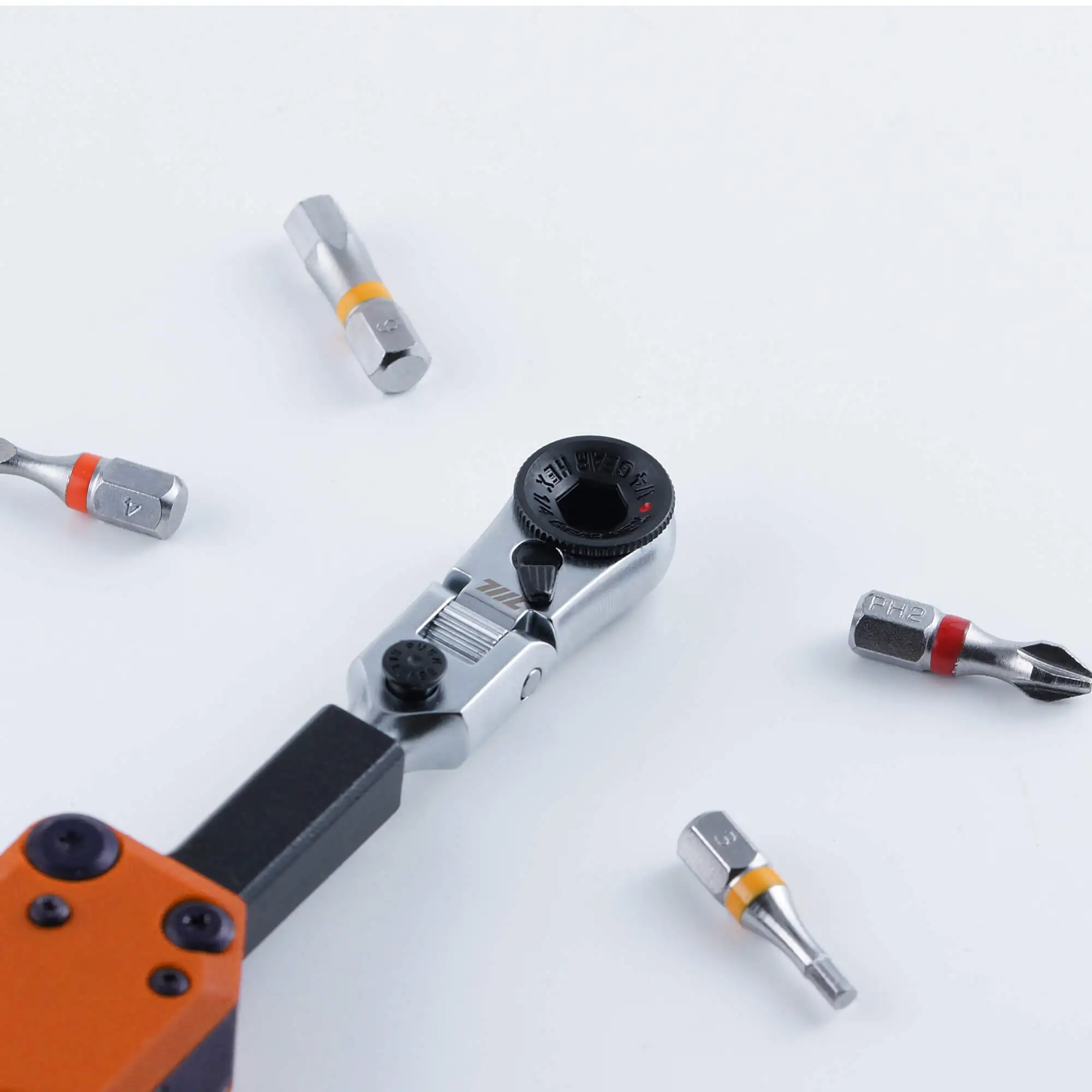 711L EDC Flex Head Ratchet Wrench XS-09