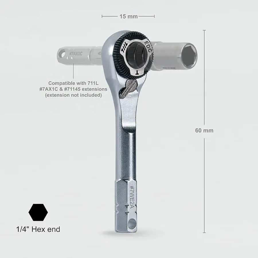 Aluminum Alloy Lollipop EDC Ratchet Bundle | 711L EDC